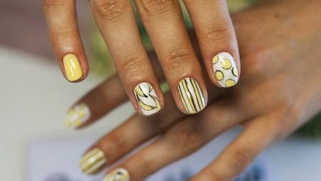 Manicure with bananas: ideas and design options