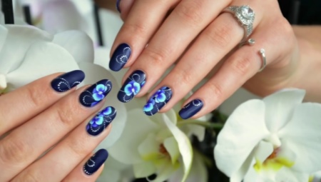 Nail orchids: manicure ideas and fashion trends