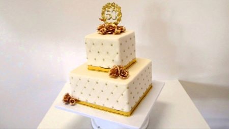 Original Gold Wedding Cakes