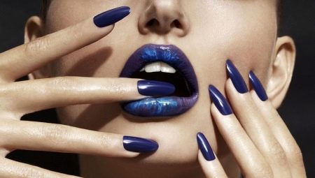 Blue manicure: design specifics and fashion ideas