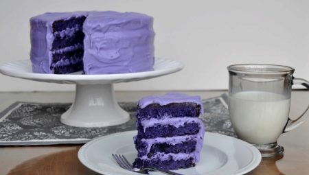 Wedding cake in purple shades: unusual solutions and tips for choosing