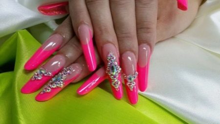 The shape of the nail pipe: the creation technique and stylish design ideas