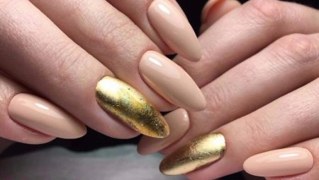 Manicure design ideas on long sharp nails