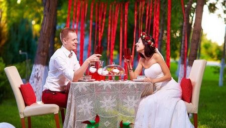 Ideas for decoration and holding a wedding in nature