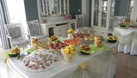 How to set the table for bride price at home?