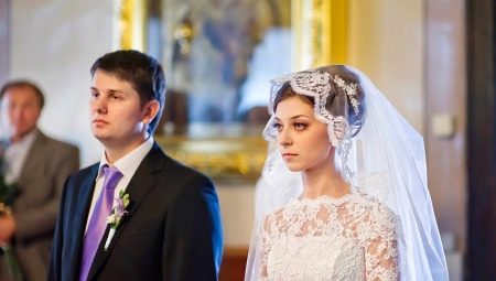 How to choose and wear a scarf for the wedding?