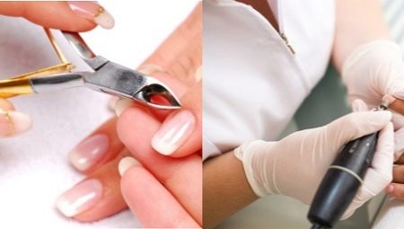 Which manicure is better: hardware or edged?