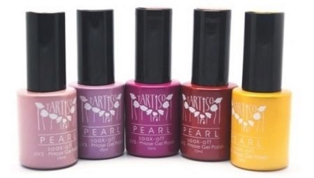 Features and color palette gel varnishes Tartiso