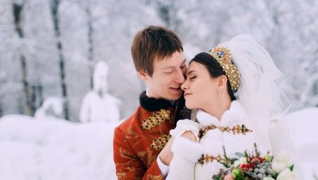 Features of the design and the wedding in the Russian style