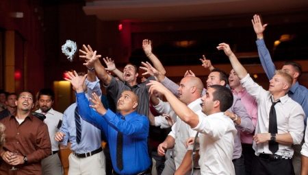 Caught the bride's garter at the wedding - what does this mean?