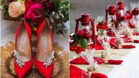 Recommendations for registration of weddings in red