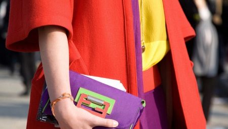 Color block style in clothes