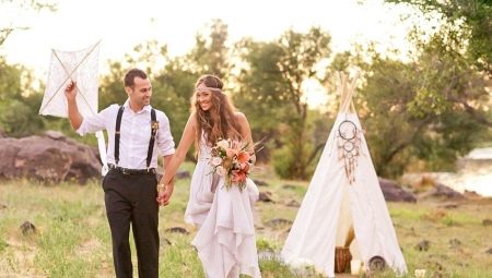 Wedding in boho style: description and interesting ideas