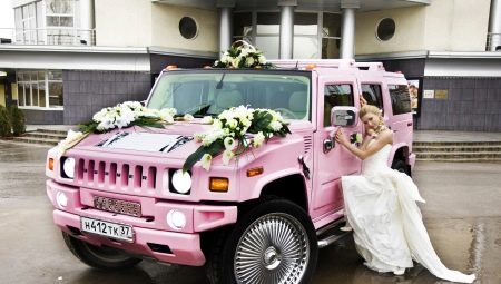 Wedding decorations for cars: types and designs