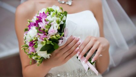 Wedding manicure: nail design ideas for the bride and guests