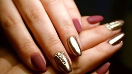 Mirror manicure gel varnish: new design and tips for creating it