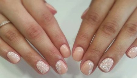 Manicure ideas on short wide nails