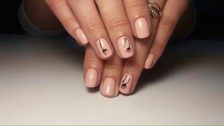 Manicure ordinary varnish: from the choice of design to create