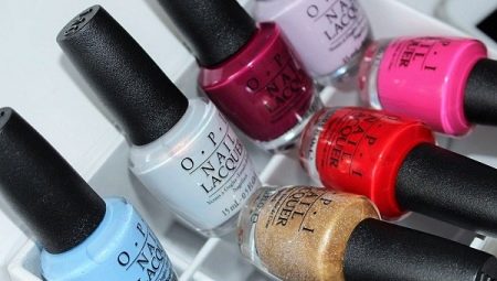 Features OPI nail polishes
