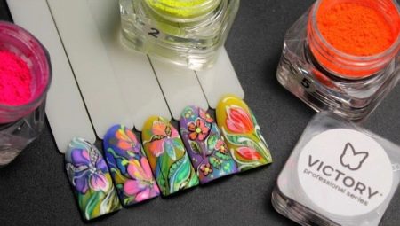 Pigment for nails: how to choose and apply?