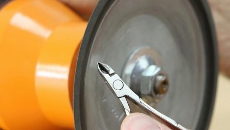 Sharpening tools for manicure at home