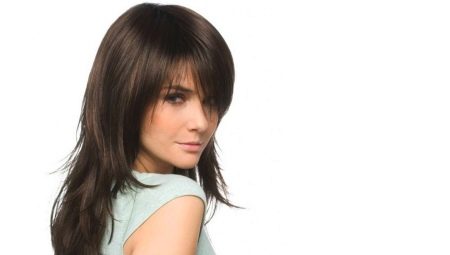 Long hair bangs cascade: features and types