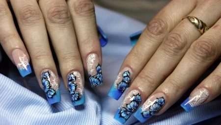 Drawings on nails: technology, trends and design