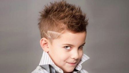 Haircuts and hairstyles for boys