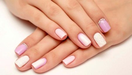 Options for gentle manicure for short nails