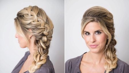 Options for weaving braid hair of medium length