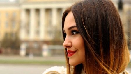 Ombre on dark hair caret: the choice of shade and subtlety of performance