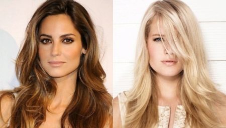 Original multi-layered haircuts for long hair