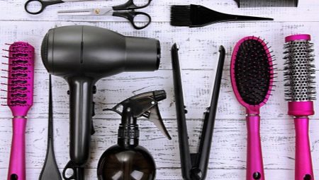 Hair styling devices: types and rules of use