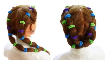 Hairstyles using gum
