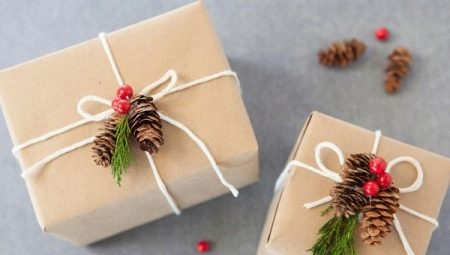 Christmas gift wrapping: original ideas