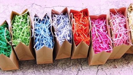 Paper filler for gifts: how to choose and how to do it yourself?