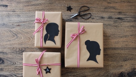 How to pack a gift in gift paper?