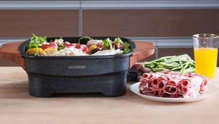 Electric pans: features and selection