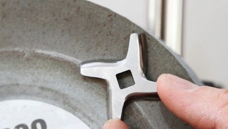 How to grind a knife for a meat grinder?