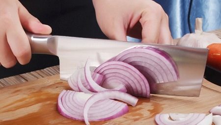 Knives for vegetables and fruits