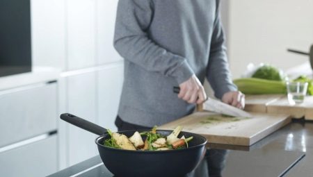 Features models Polaris frying pans