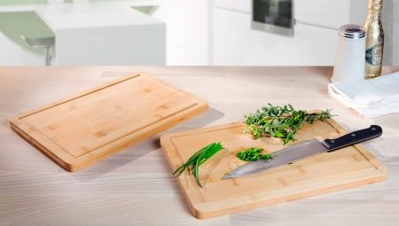 Bamboo chopping boards: description, selection and care