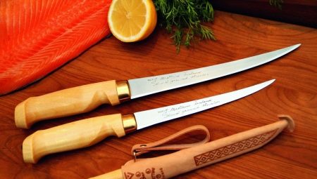 Fish loin knives: rules for selection and use