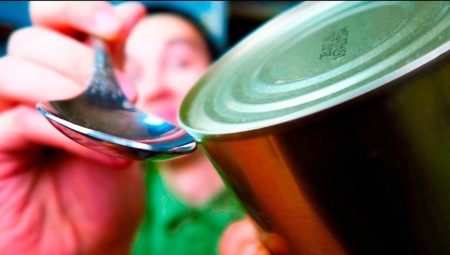 How to open a tin can without a bottle opener?