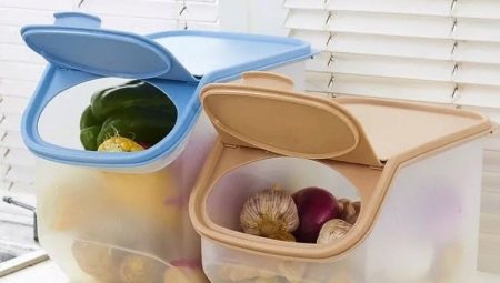 Containers for vegetables and fruits