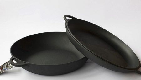 Features, advantages and disadvantages of caston frying pans Seaton