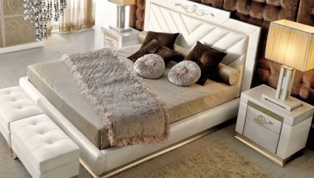 Features of the choice of pouf in the bedroom