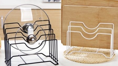 Stand for pot covers with their own hands