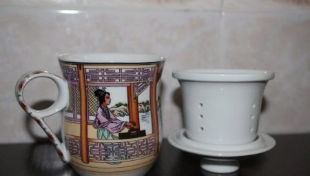 Brewing cups with sieve