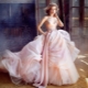 Ballroom wedding dresses - very curvaceous for princesses